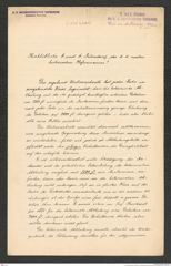 k.k. naturhistorisches Hofmuseum, Intendanzakten 1885-1896 (Hauer), Aktenzahl Z.656.b/1890, Seite 1